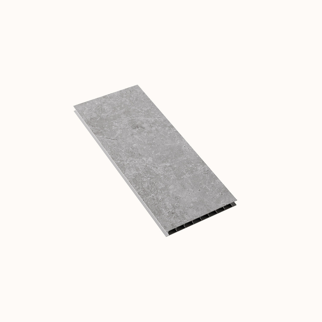 Sivara Concrete Grey Stone Effect PVC Waterproof Sample | Naturewall