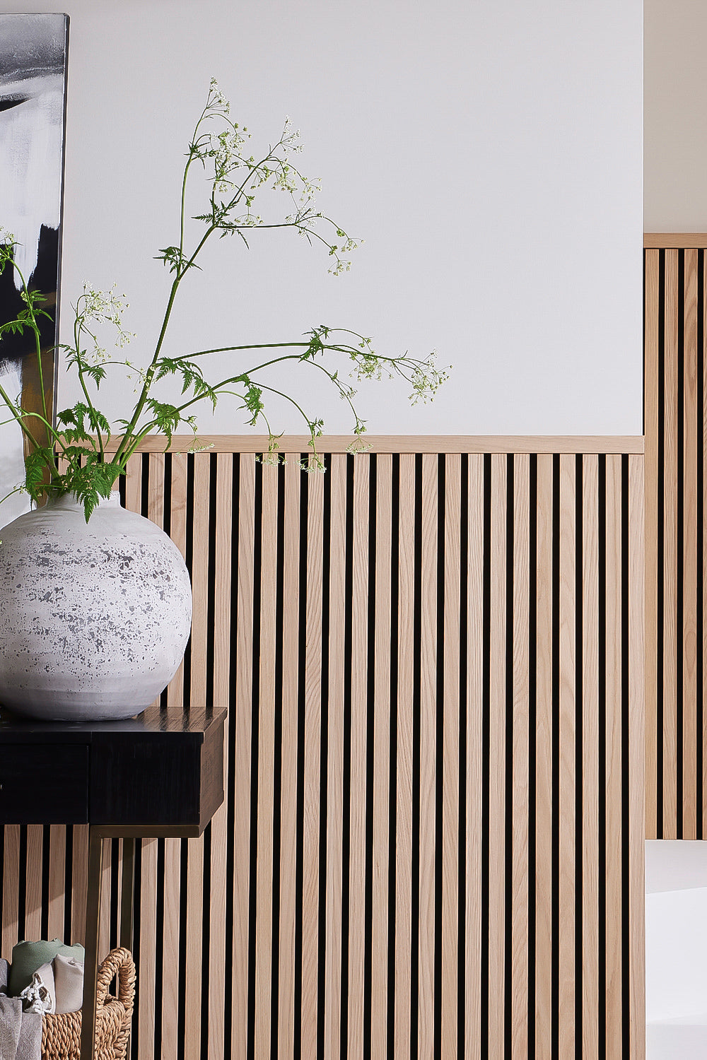 SlatWall Natural Oak Acoustic Panel | Naturewall