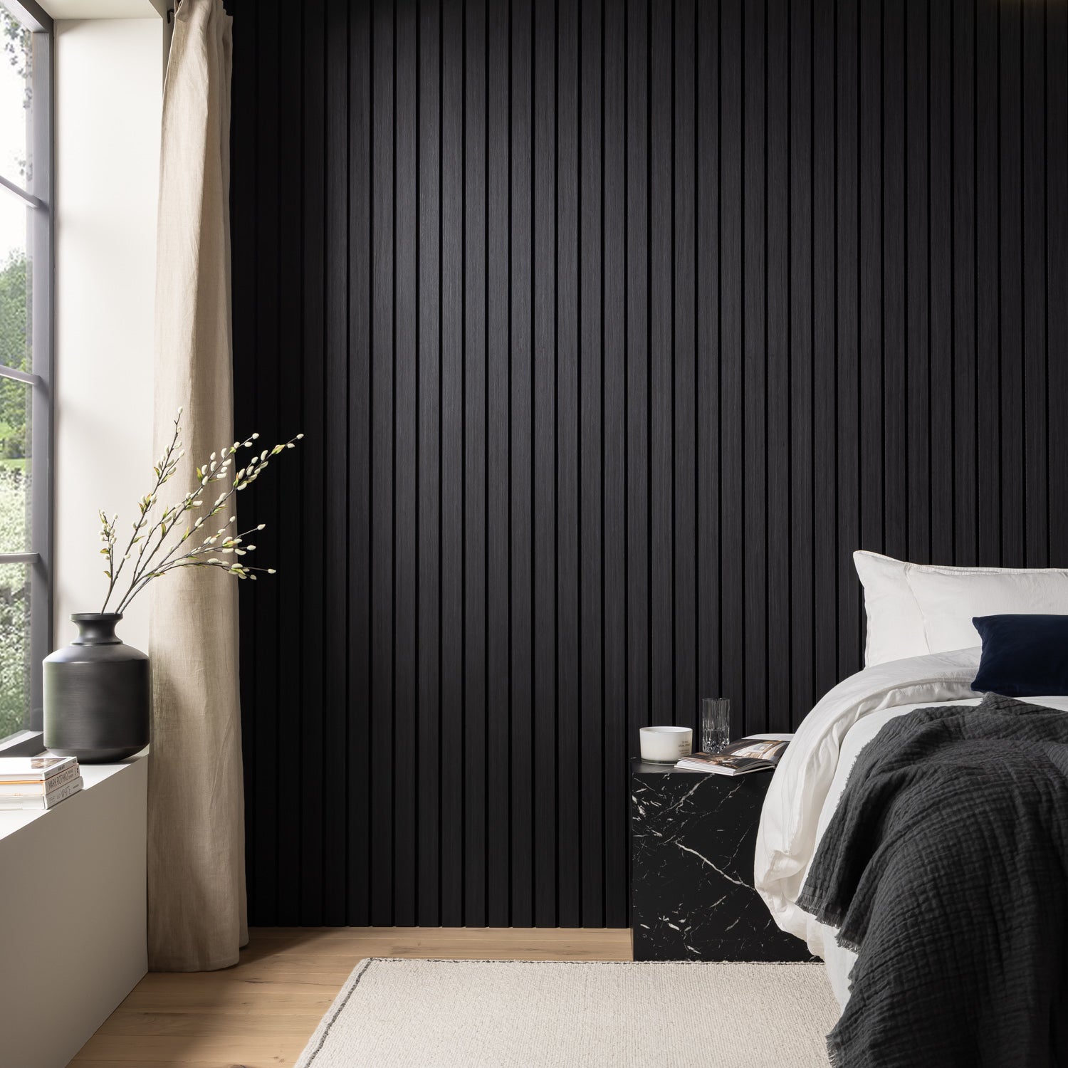 SlatWall Grand Acoustic Black