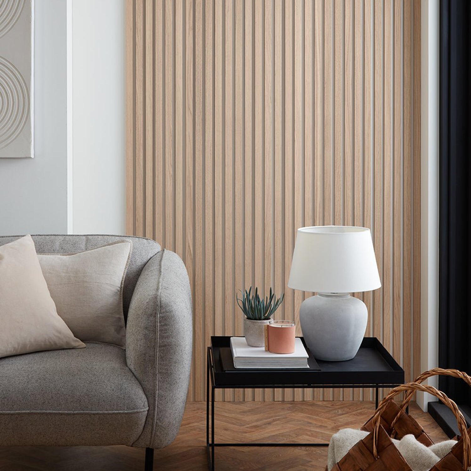Individual Slats Natural Oak