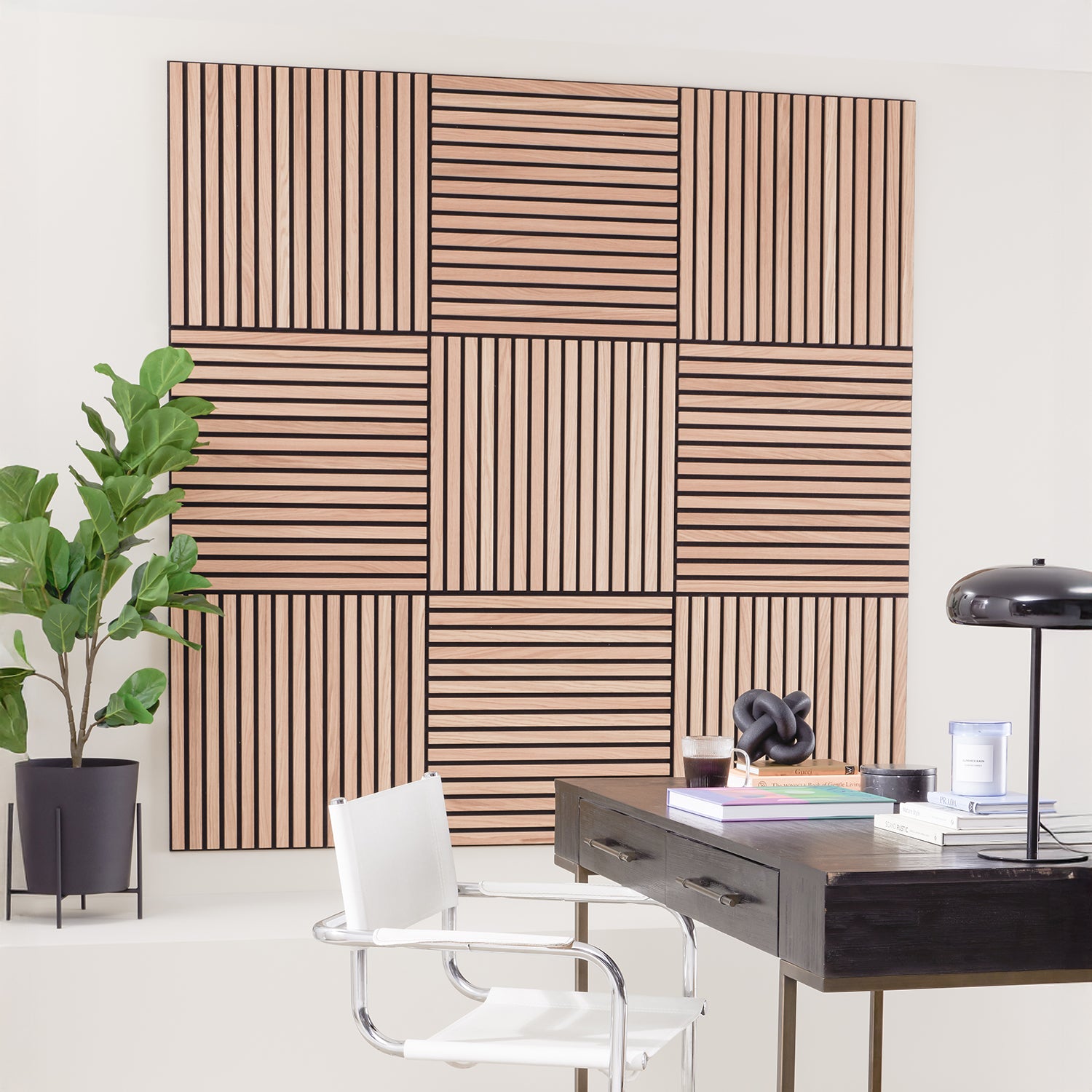 SlatWall Natural Oak Acoustic Panel | Naturewall