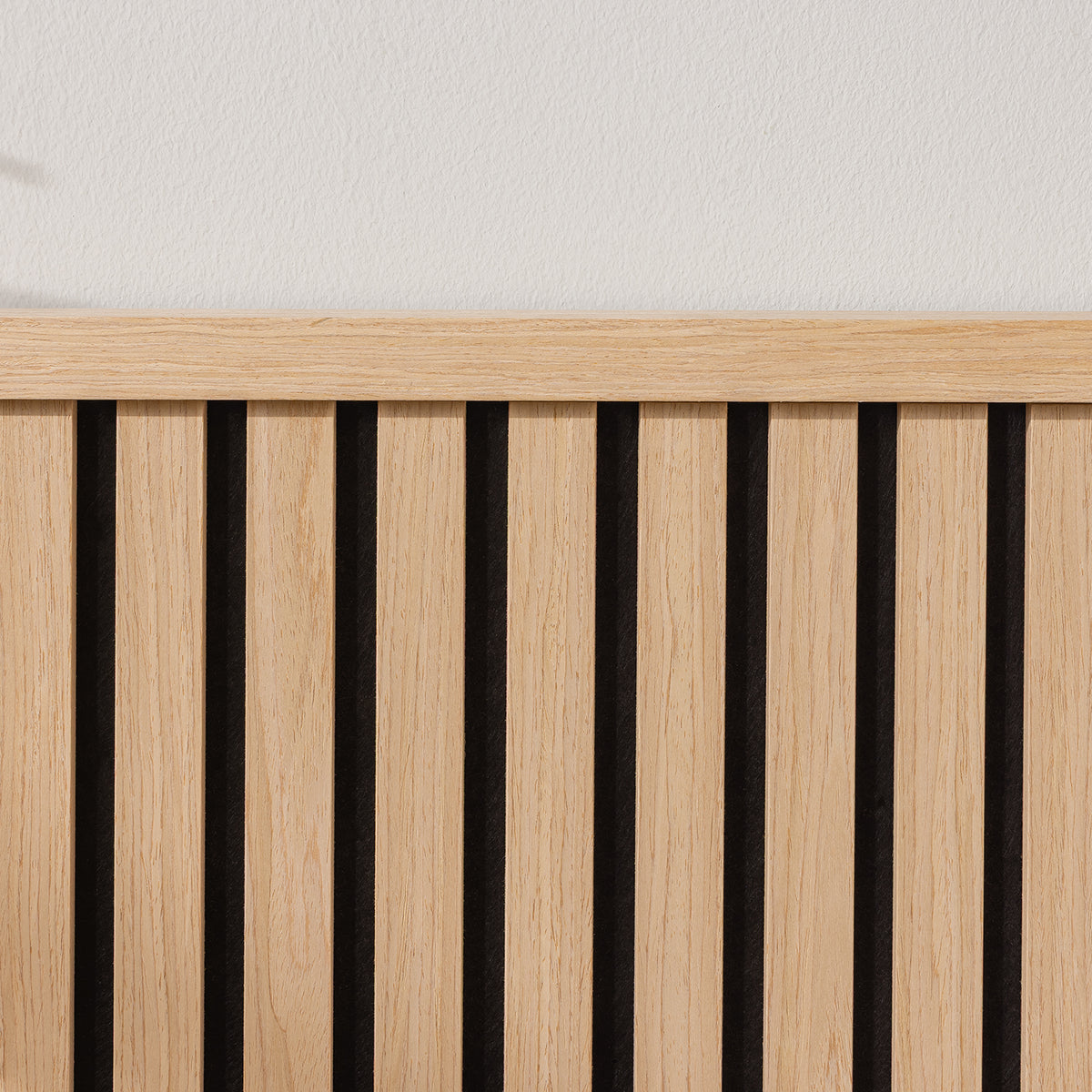 SlatWall Top Trim Natural Oak | Naturewall