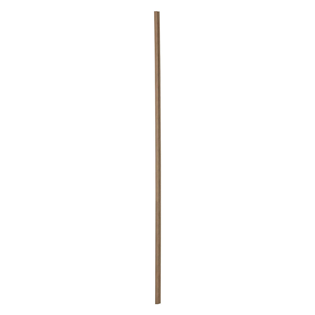 SlatWall Waterproof Walnut Wood Effect End Cap | Naturewall