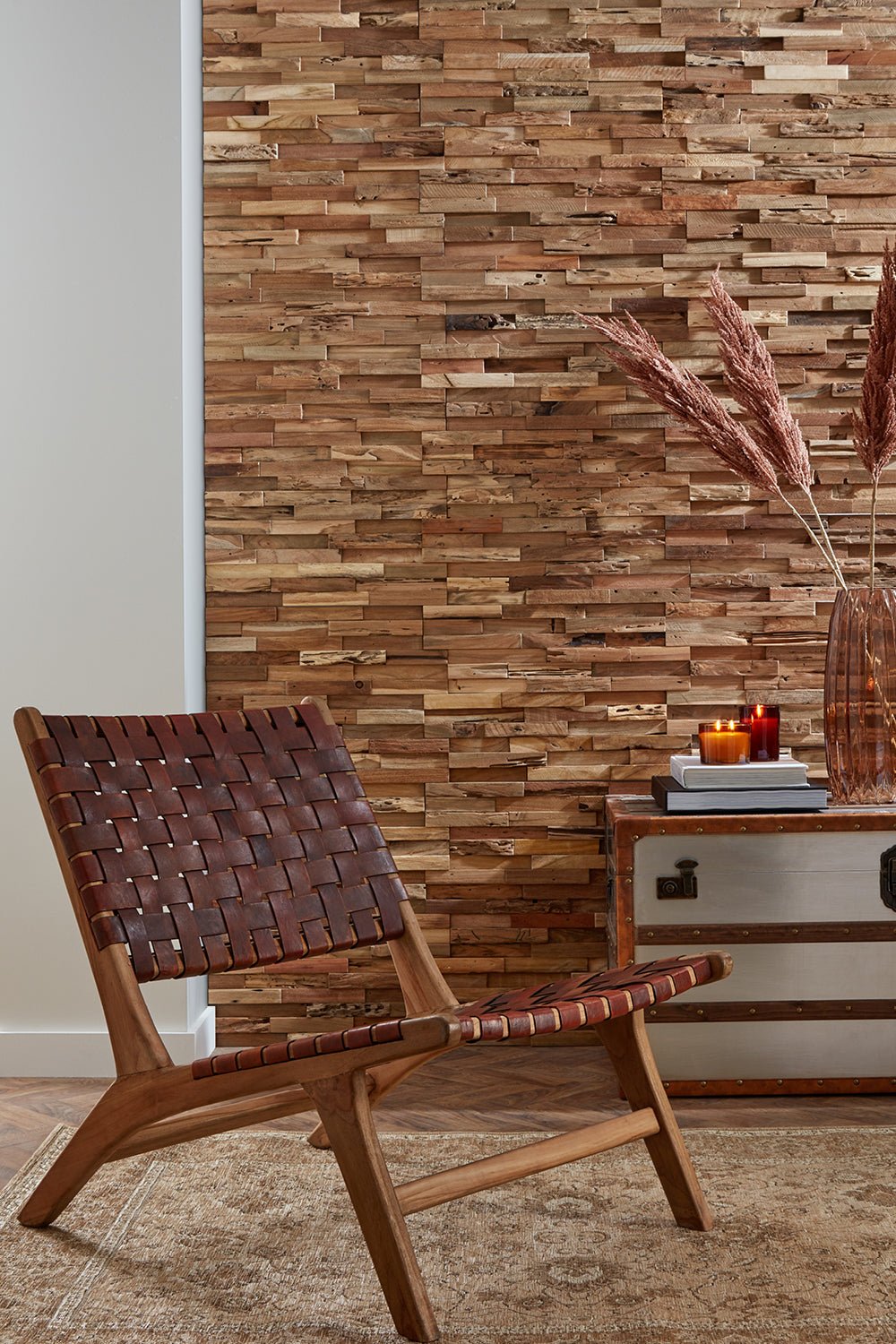 Colorado Teak Panel Sample