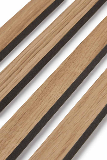 Individual Slats (Natural Oak and Black)

