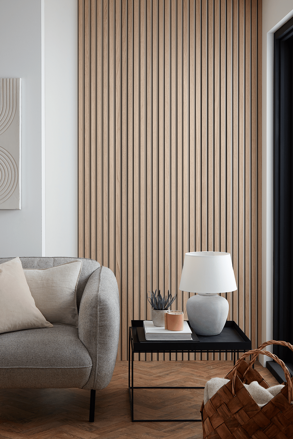 Individual Slats (Natural Oak and Black)