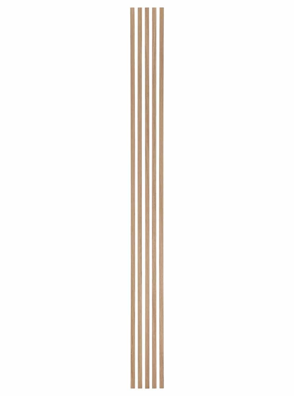Individual Slats (Natural Oak and Black)

