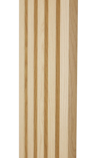SlatWall Waterproof Natural Oak End Cap