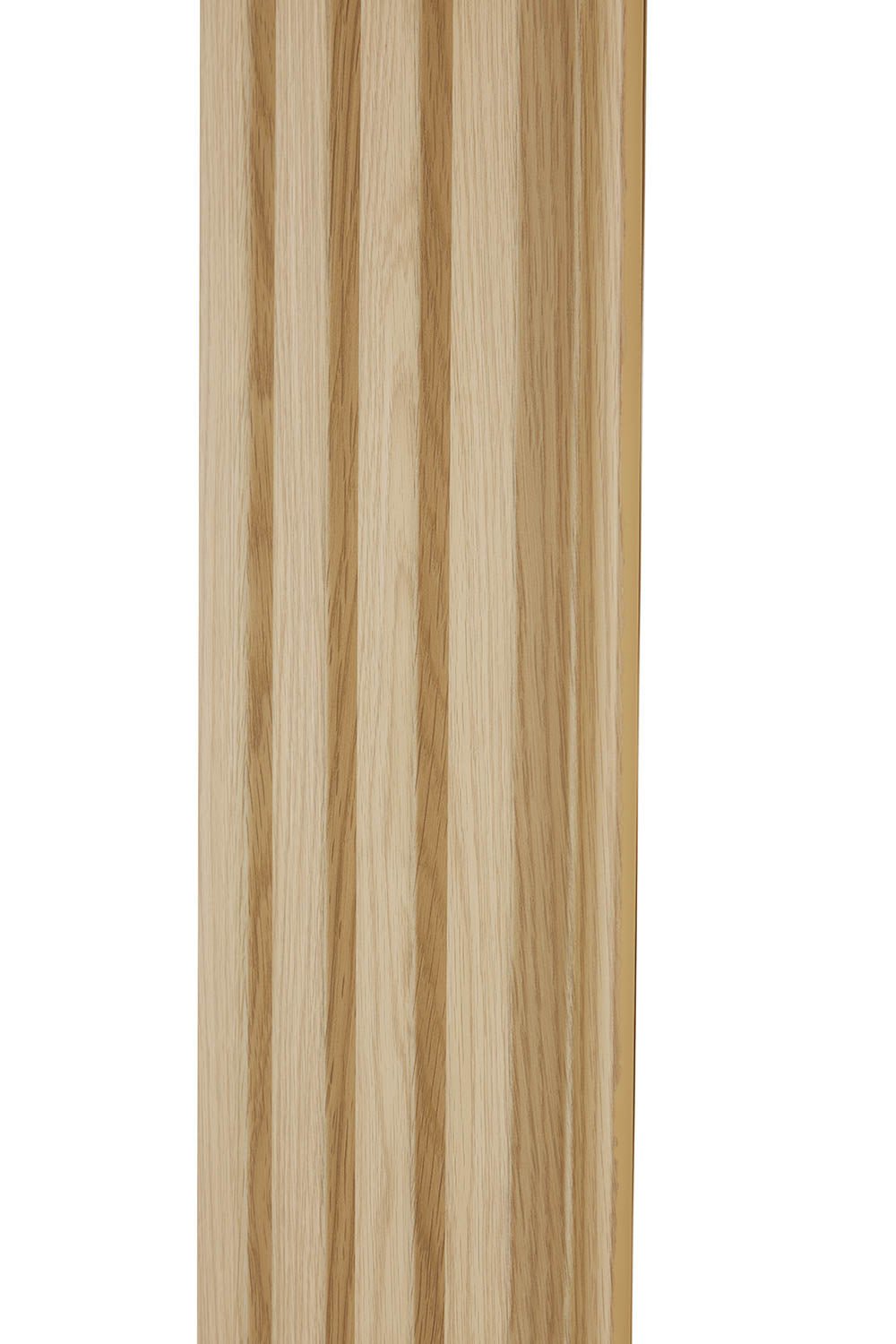 Image showing close up of tongue edging of a natural oak waterproof panel