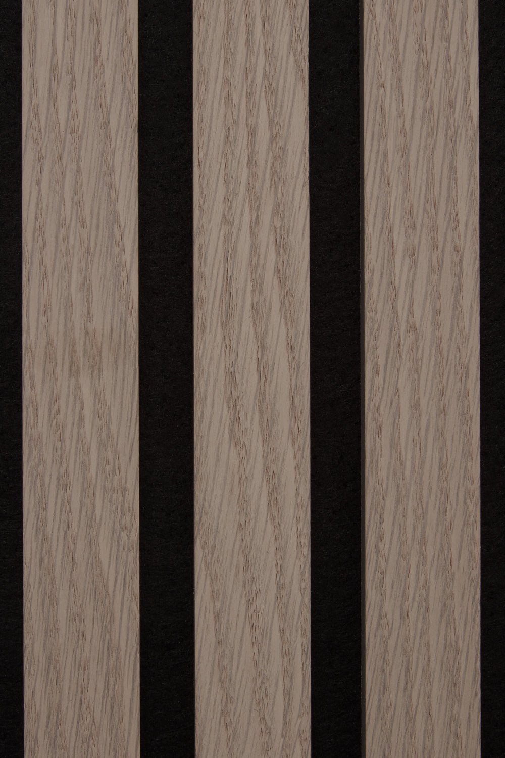 Texture of the Grey Oak Acoustic SlatWall Panel from Naturewall.
