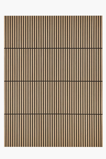 image example to show how this black felt slatwall mini product can be styled 

