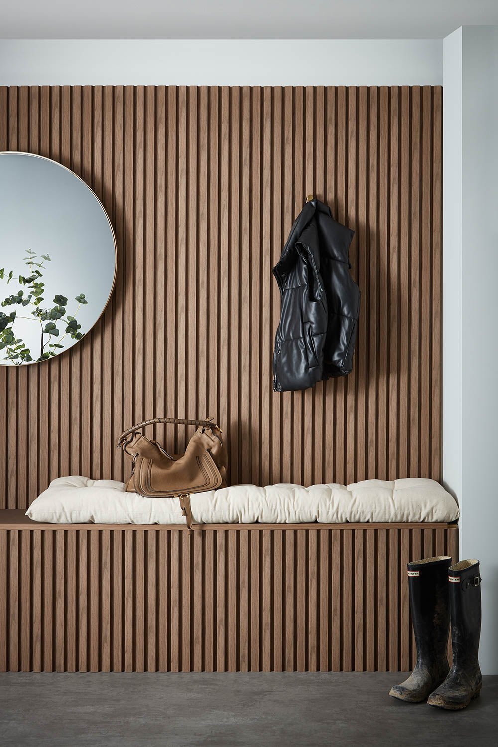 Waterproof Wall Panels and Slats, Wood Effect Panels